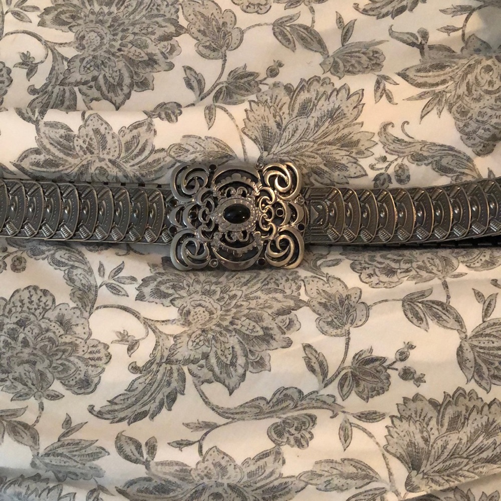 Decorative Belt with black stones